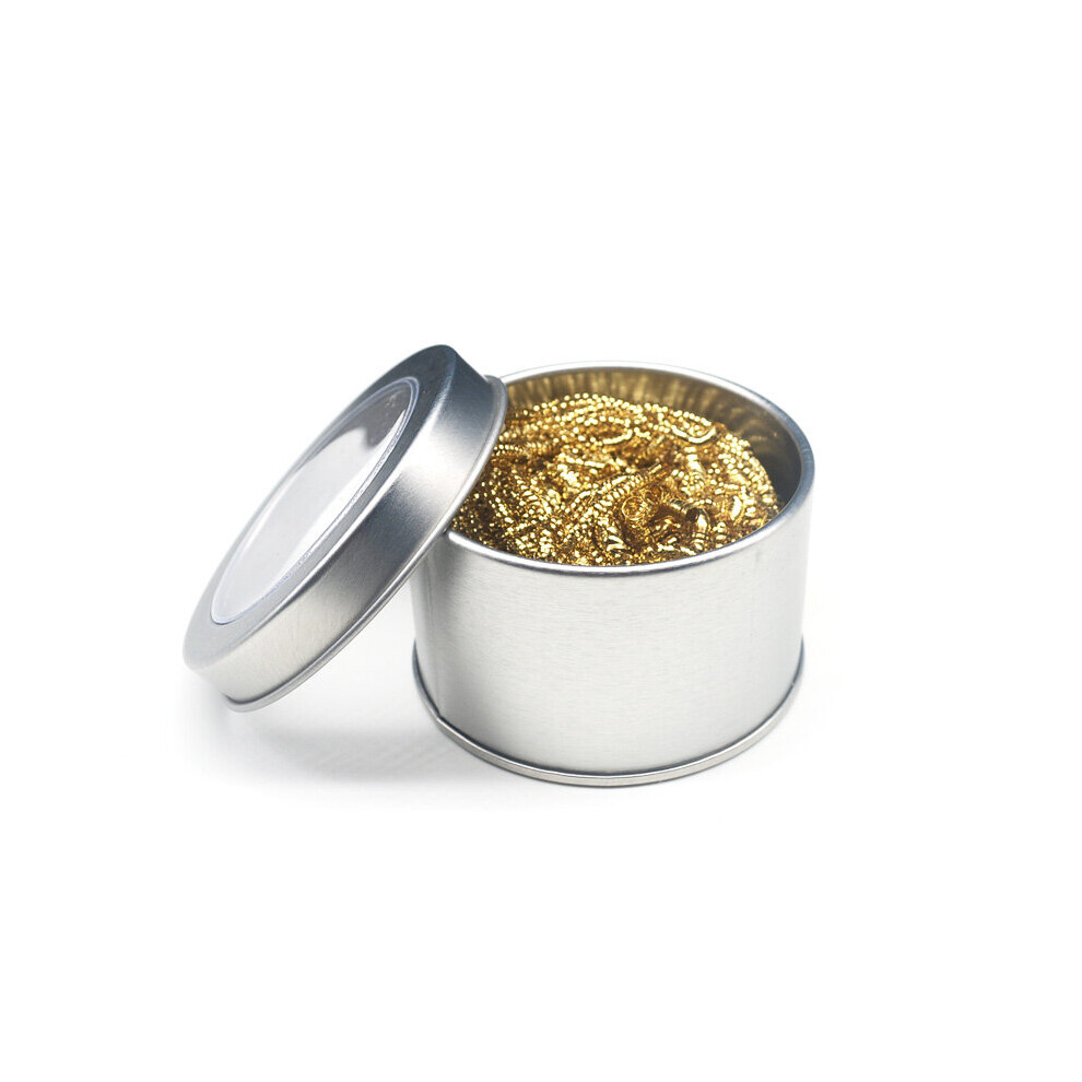 1Pc Cleaning Ball Desoldering Soldering Iron Mesh Filter Cleaning Nozzle Tip Copper Wire Cleaner Ball Metal Dross Box Clean Ball 5063131285765
