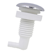 Twisted Teeth Bow Bubble Nozzle,Chromed Surface,pvc Base Hot Tub Air Jet ,Massage Bathtub Accessories