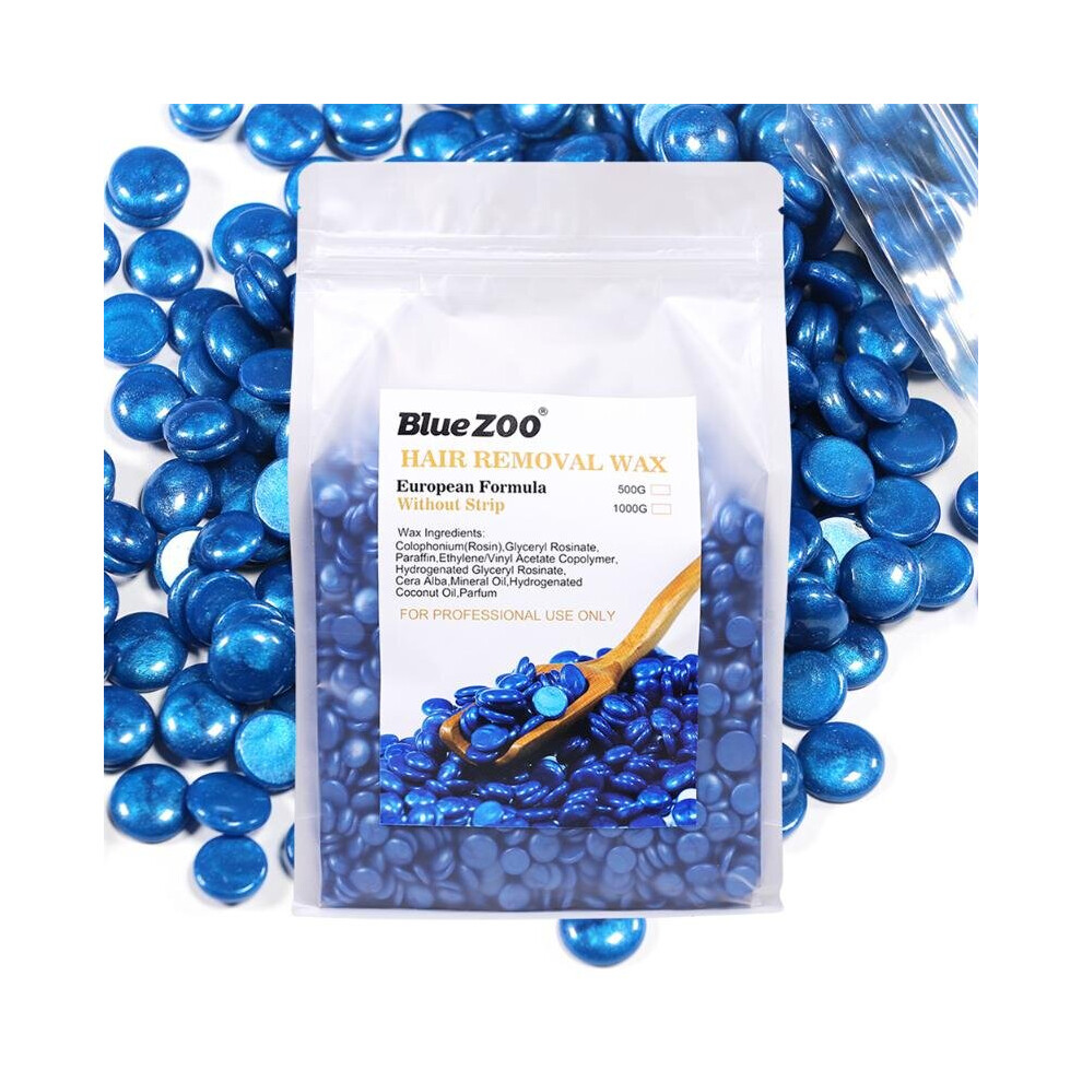 Wejoy 500G/1000G Depilatory Wax Beans Hot Film Hard Waxing Bean Pellets No Strip Body Face Women Bikini Hair Removal Bean Tools