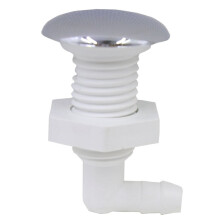 Twisted teeth bow bubble nozzle,Chromed surface, air jet of pvc base,hot tub massage Bathtub Accessories