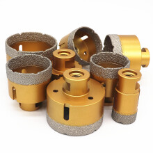 1pc Vacuum Brazed Diamond Drilling Core Bits M14 Connection porcelain tile Drill Bits marble stone masonry Hole Saw 30-120mm