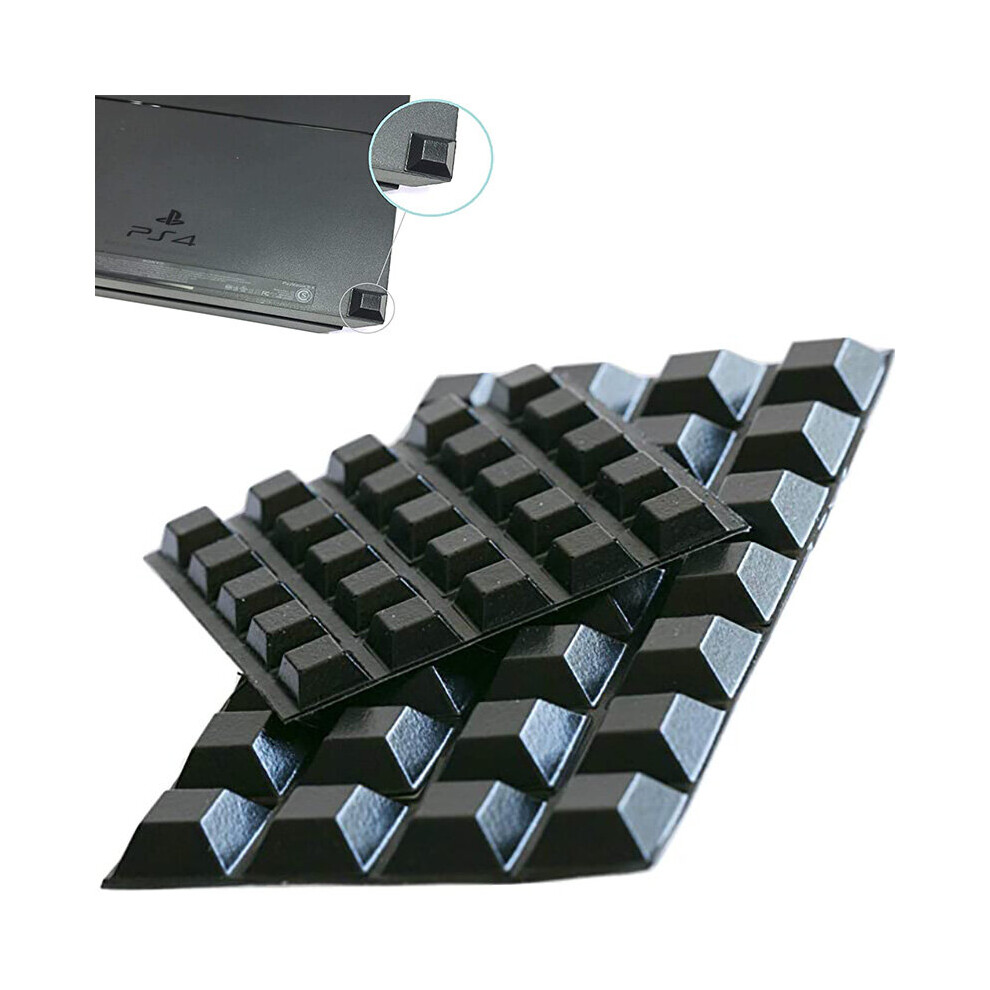 12Pcs Rubber Feet Self Stick Bumper Pads Adhesive Tall Square Bumpers For Electronics, Speakers, Laptop, Appliances, Furniture 5063131221466
