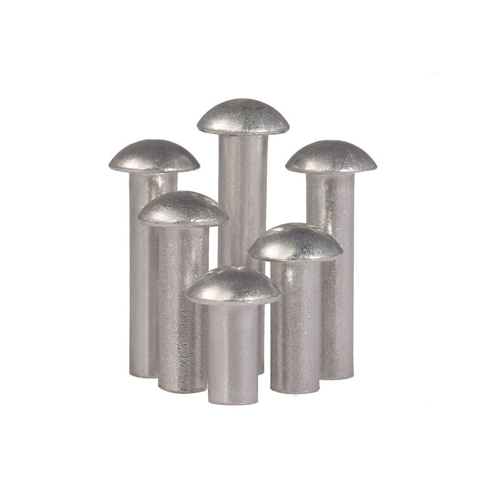 Round Head Rivets Aluminum Solid Rivet Hardware & Fasteners M5 M6 5063131252675