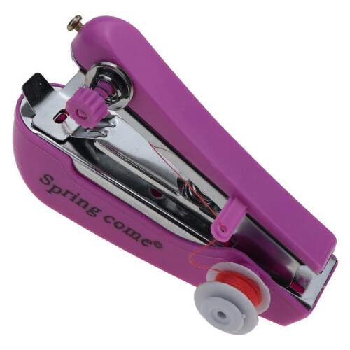 Mini Handheld Sewing Machine Portable Manual Sewing Small Manual Sewing Machine 1