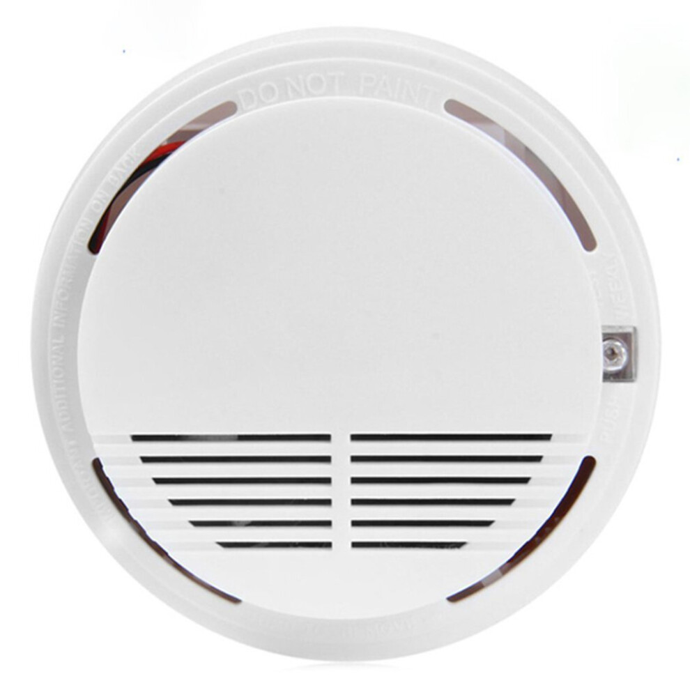 Smoke Detector Fire Alarm Detector Independent Smoke Alarm Sensor For Home Office Security Photoelectric Smoke Alarm 5063131178340