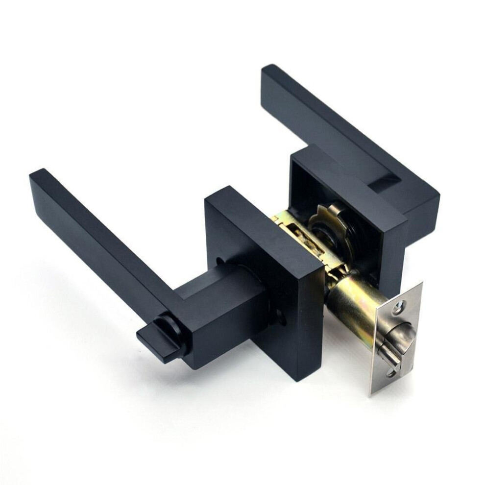 Interior Door Door Handle Lock With Core/Latch, Heavy-Duty Door Lock Handle Set, Safety Accessories 5063131238112
