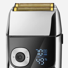 DSP Electric Foil Shavers for Men Finishing Tool Beard Trimmer Barber Reciprocating Razor LED Waterproof Shave Bald Head