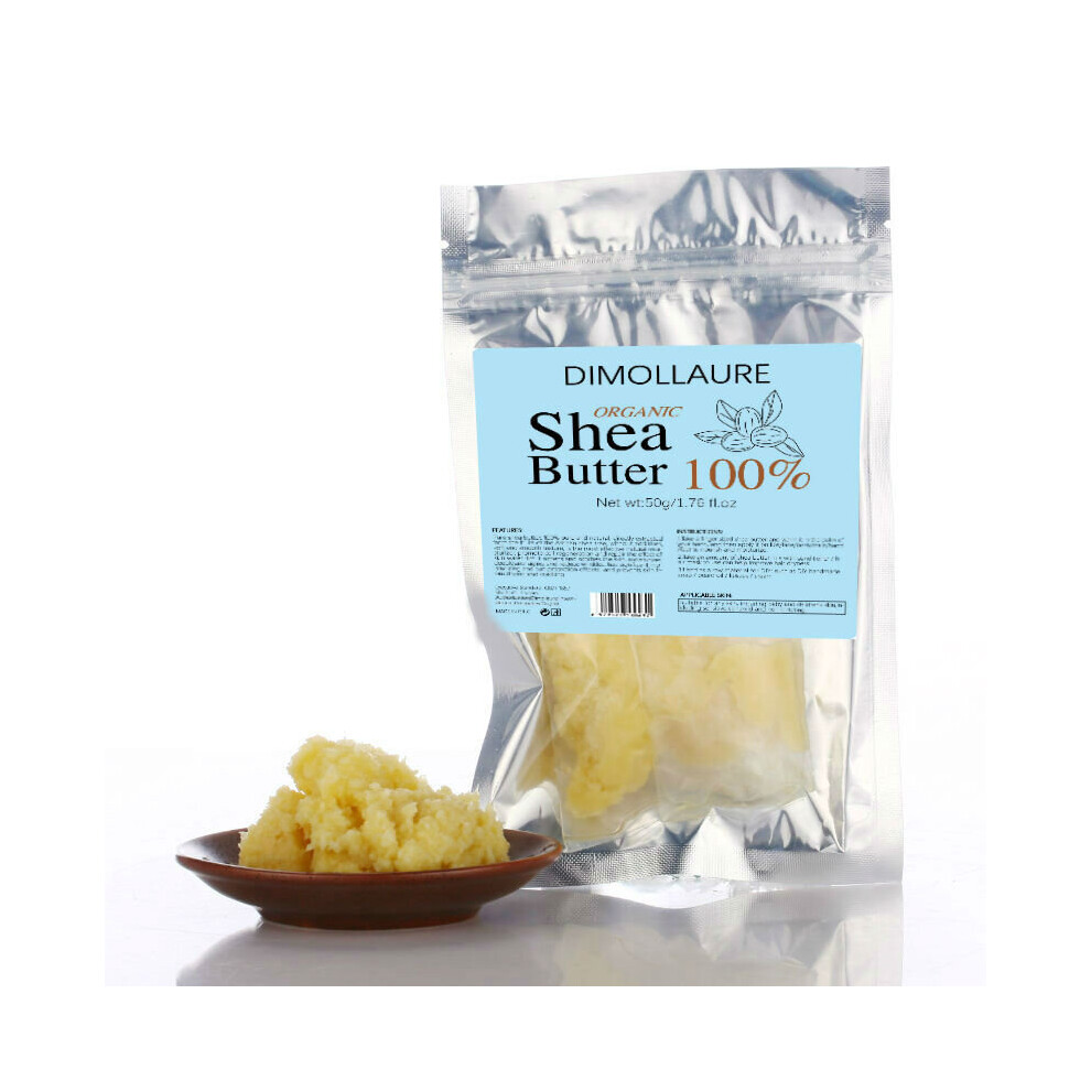 Wejoy Dimollaure 50G-500G Organic Shea Butter Unrefined Repair Maternity Stretch Marks Skin Care Hair Care Body Massage Esential Oil