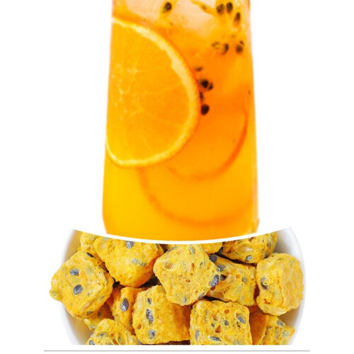 Freeze-dry Passion Fruit /Orange/Lemon Slices Cube