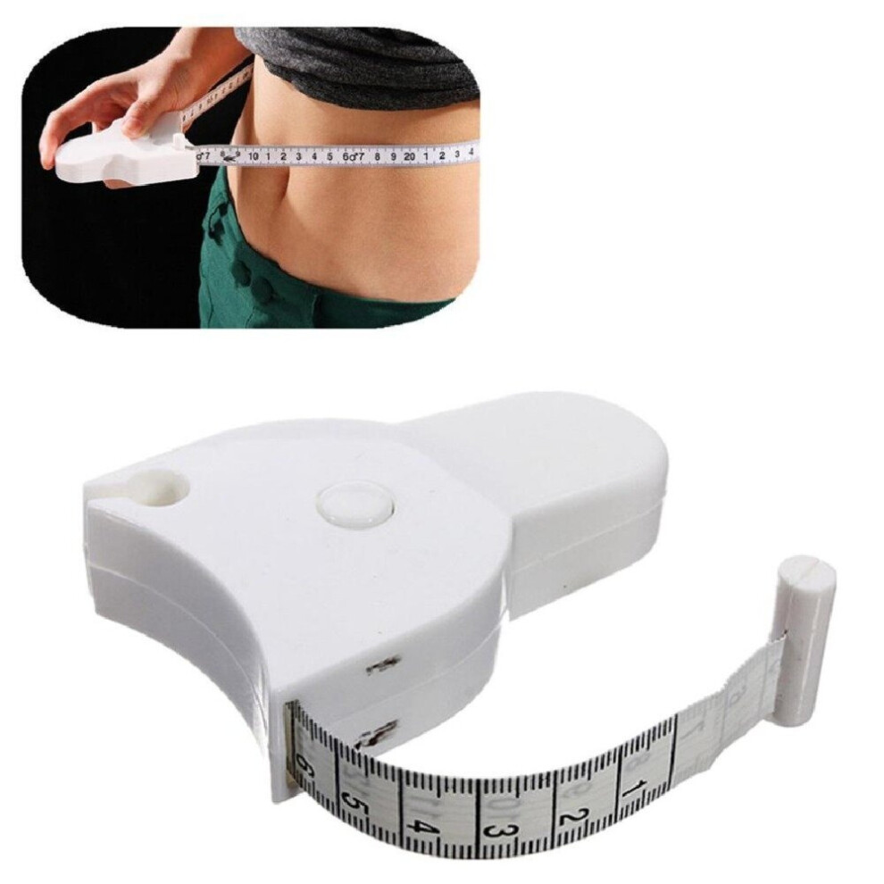 Wejoy 1Pcs Body Fat Weight Loss Measure Retractable Ruler 150Cm Fitness Accurate Caliper Measuring Tape Accessories