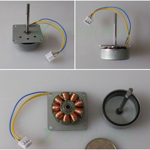 3V-24v mini three-phase alternator three-phase generator Wind turbines Hand generator dynamo 2