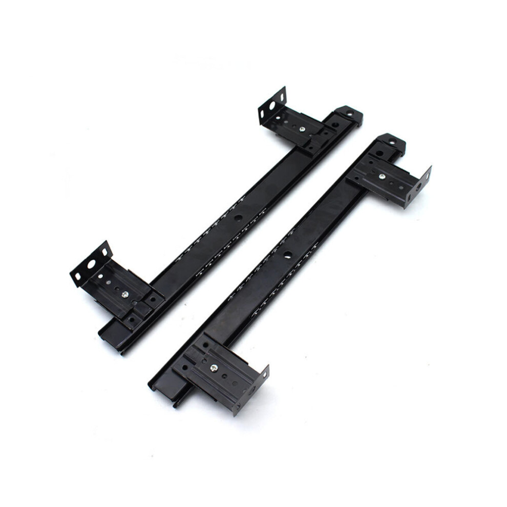Computer Desk Drawer Slides Keyboard Lifting Bottom Bracket Damping Buffer Track Slide Furniture Cabinet Hardware Drawer Rail 5063131234237