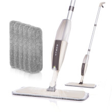 Spray Floor Mop with Reusable Microfiber Pads 360 Degree Handle Mop for Home Kitchen Laminate Wood Ceramic Tiles Floor Cleaning