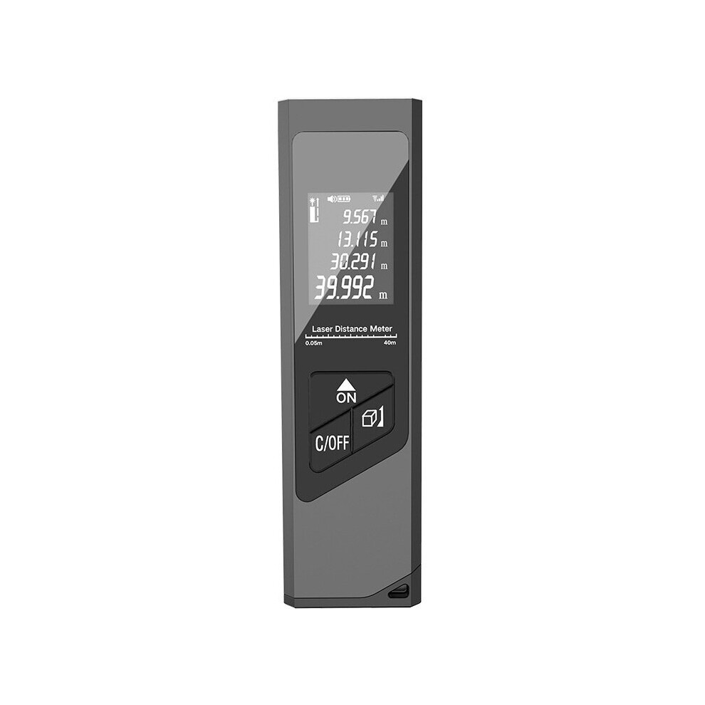 Laser Rangefinder Trena Electric Gauge Measure Ruler Slope Trajectory Compensation Digital Laser Usb Charge Diy Tape Measure 5063131269765