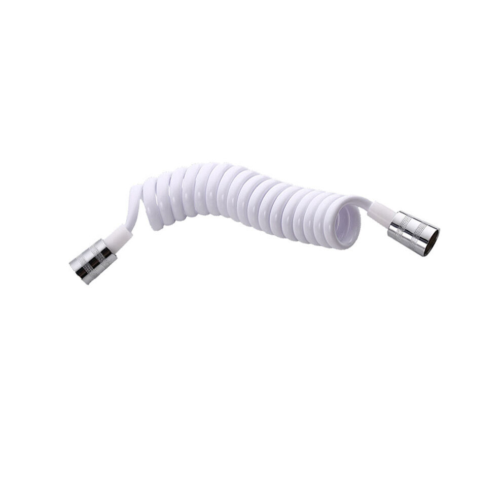 Abs Telephone Line Style Spring Flexible Shower Hose With Brass Nuts Water Plumbing Toilet Bidet Sprayer Gun Connect Pipe 5063131295382