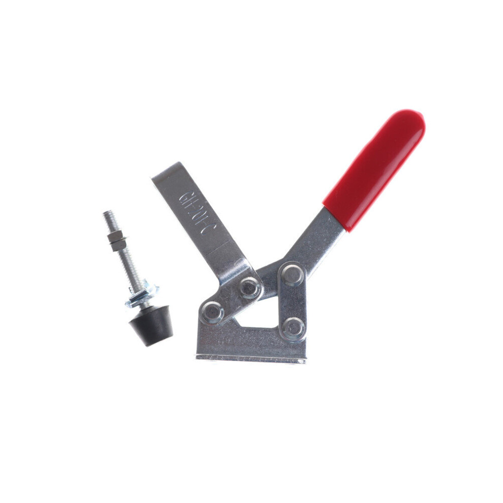 1Pcs 100Kg 220Lb Holding Capacity Metal Clamping Clamp Vertical Type Toggle Clamp Rod Vertical Welding Clamps ;Support 45Mm 5063131262773