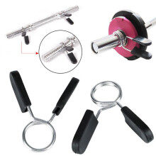 2 Pc 25/28/30mm Spinlock Collars Barbell Collar Lock Dumbell Clips Clamp Weight lifting Bar Gym Dumbbell Fitness Body Building