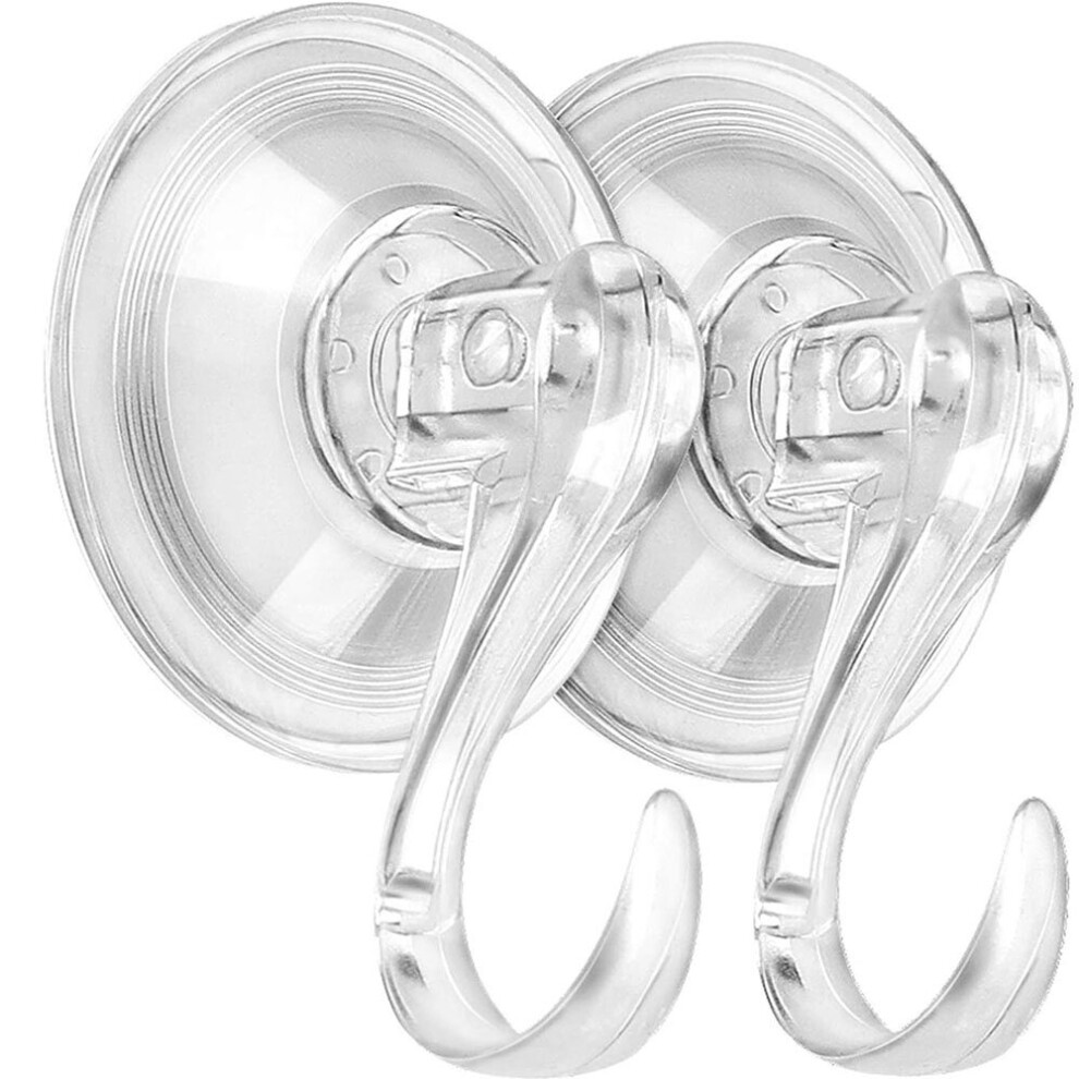 Large Clear Reusable Heavy Duty Wreath Hanger Suction Cup With Wipes 22 Lb Strong Window Glass Suction Cup Hooks 5063131241891