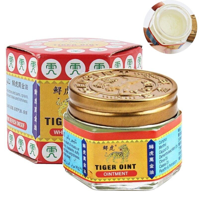 red White 100 Original Tiger Balm Ointment Insect Bite Pain Muscle Relieving Arthritis Joint