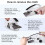 Mini Handheld Sewing Machine Battery Powered Electric USB Quick Stitching Home Needlework DIY Electric Sewing Machine 5