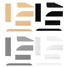 Recycled TPE Power Threshold Ramp for Robot Vacuum Cleaner Multi Color Non-Slip Surface Solid Ramp for Wheelchair Scoote