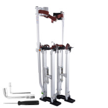 New 24"-40" Adjustable Professional Aluminum Plastering Stilt Ladder Drywall Plaste Stilts Stage Props Interior Decoration Stand