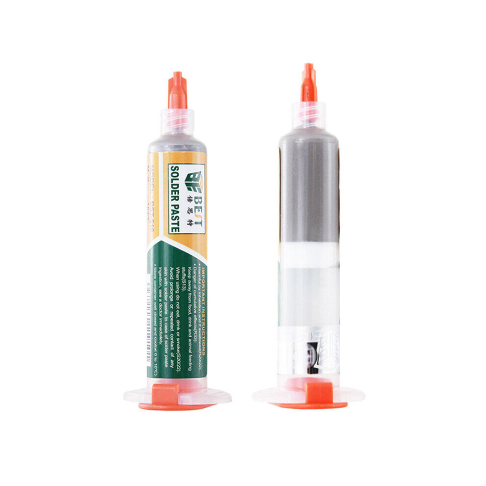 Mechanic Paste Flux 10Cc Tin Paste Syringe Liquid Flux Soldering Paste Welding Tool Medium Temperature Melting Point 183C 5063131150711