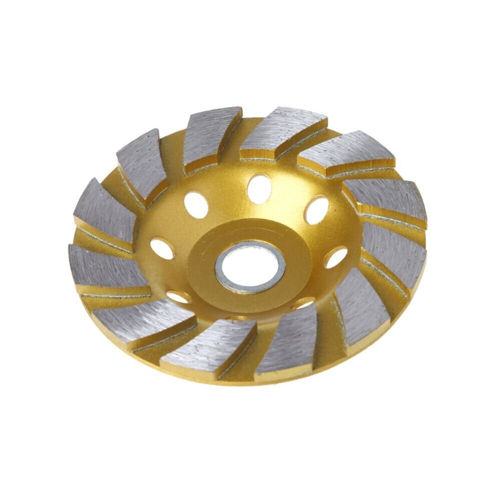4" Diamond Segment Grinding Wheel Grinder Cup Concrete Stone Cut Grinding Disc 5063131289398