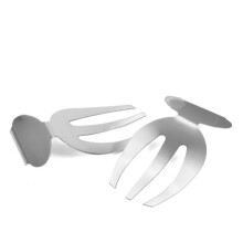 2PCS Hot Selling Stainless Steel Salad fork for Mixing Salad Pasta Fruit and More On Your Kitchen Counter
