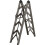Double Exit 4+4 Portable Aluminum Ladder 2