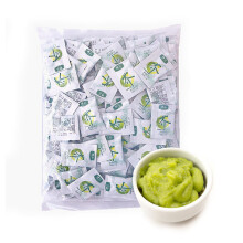 200 Sachets Wasabi paste green mustard chili sauce horseradish raw fish sushi material 3g
