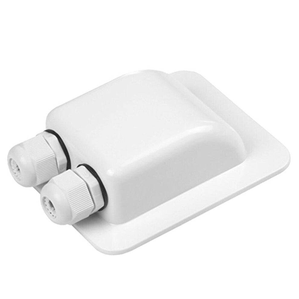 Double Hole Single Hole Junction Box Waterproof Abs Roof Cable Entry Gland For Solar Panels Motorhomes Caravans Boats 5063131205459
