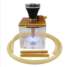 Small Size Transparent Arab Style Glass Hookahs Huge Vapor Shisha Chicha Vaporizer Narguiles Smoking Water Pipes