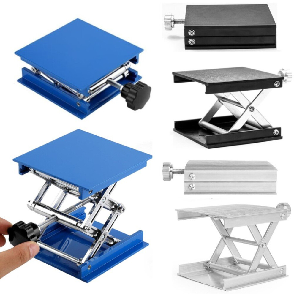 Portable Woodworking Machinery Router Lifter Adjustable Engraving Laboratory Lift Platform Experiment Plate Table Manual Stands 5063131286090