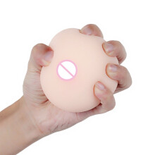 Silicone Artificial Breasts False Chest Male Masturbation Stress Squeeze Ball Adult Products Sex Toys