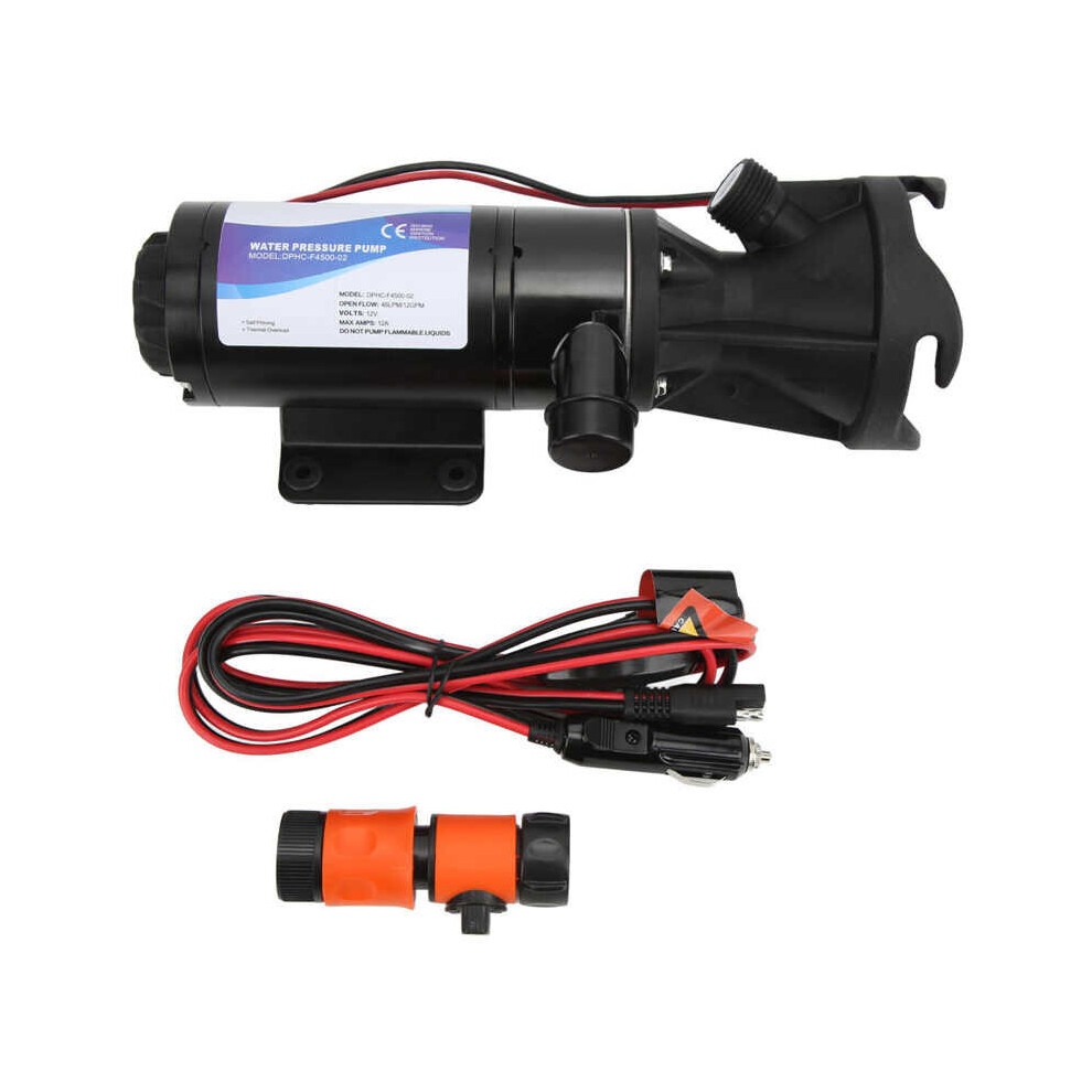 12Vâ Wasteâ Pump Rv Macerator Pump Quickâ Release For Marine Boat Plumbing System 5063131305197