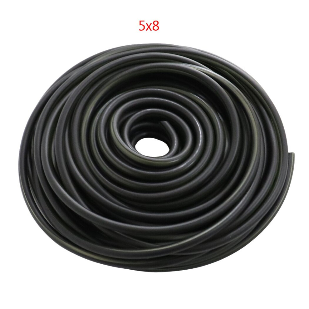 Fuel Pipe Fuel Gas Oil Delivery Tube Hose Petrol Pipe I/D 5Mm O/D 8Mm Gasoline Hose Color For Motorcycle Black 5063131252965