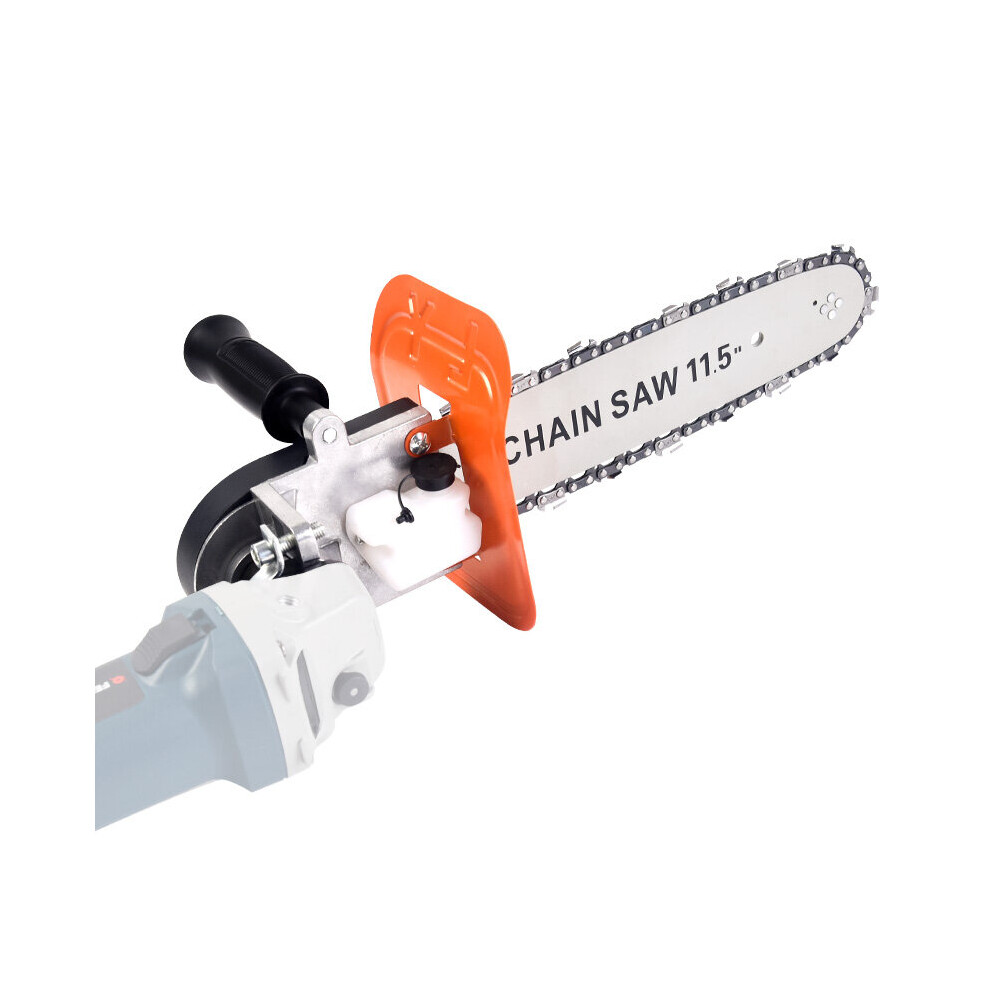 TRANVON 11.5Inches Electric Chainsaw Stand for Woodworking Cutting Saw Angle Grinder Conversion Chainsaw Logging Garden Tools-image-OPC-PBNKXQF-NEW