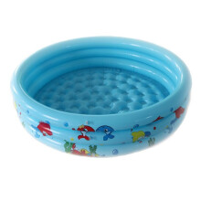 1Set Baby Infant Inflatable Swimming Pool Kid Round Safety Swim Pool for Toddler D0AF