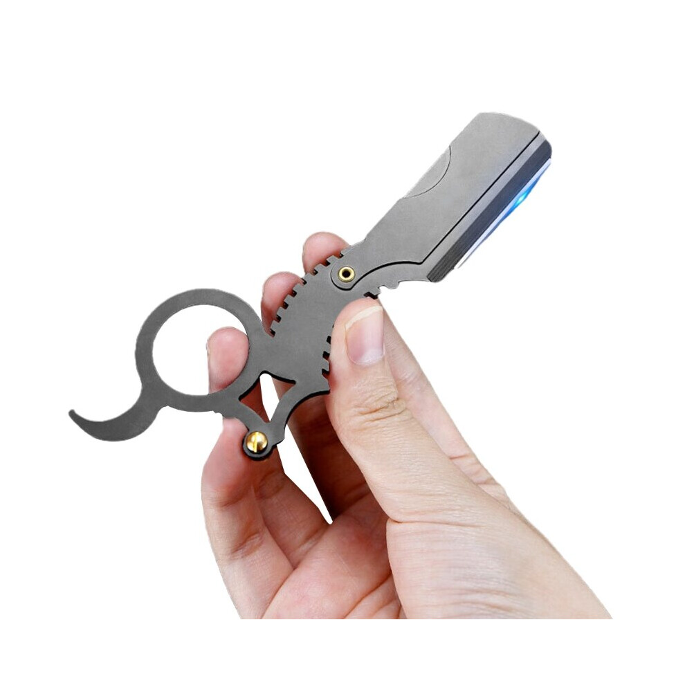 Wejoy Bx0f Straight Edge Barber Razor Haircut Beard Eyebrow Shaving Manual Depilation