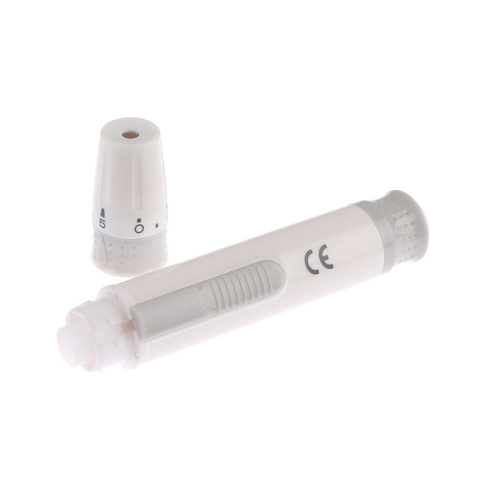 Wejoy For Diabetics Blood Collect 1Pcs Adjustable Depth Blood Sampling Glucose Test Pen Lancet Pen Lancing Device