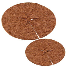 Tree Protection Weed Mats Ecological Control Cloth Mulch Ring Round Weed Barrier Plant Cover for Indoor Outdoor Gardens