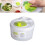 Large Salad Spinner with Bowl Vegetable or Lettuce Dryer Crisper Shaker 6