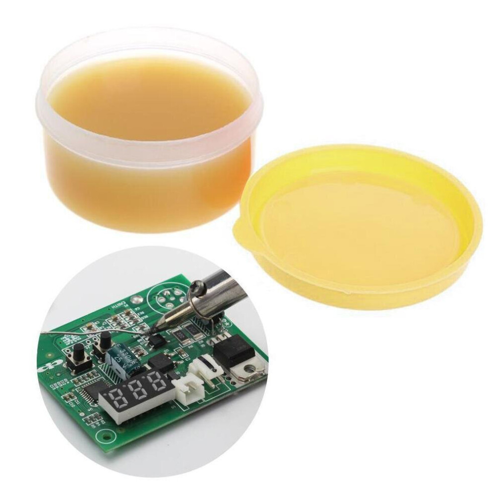 Rosin Soldering Paste Mild Environmental Soldering Paste Flux Pcb Ic Parts Welding Soldering Gel Tool For Metalworking 70G 5063131150827