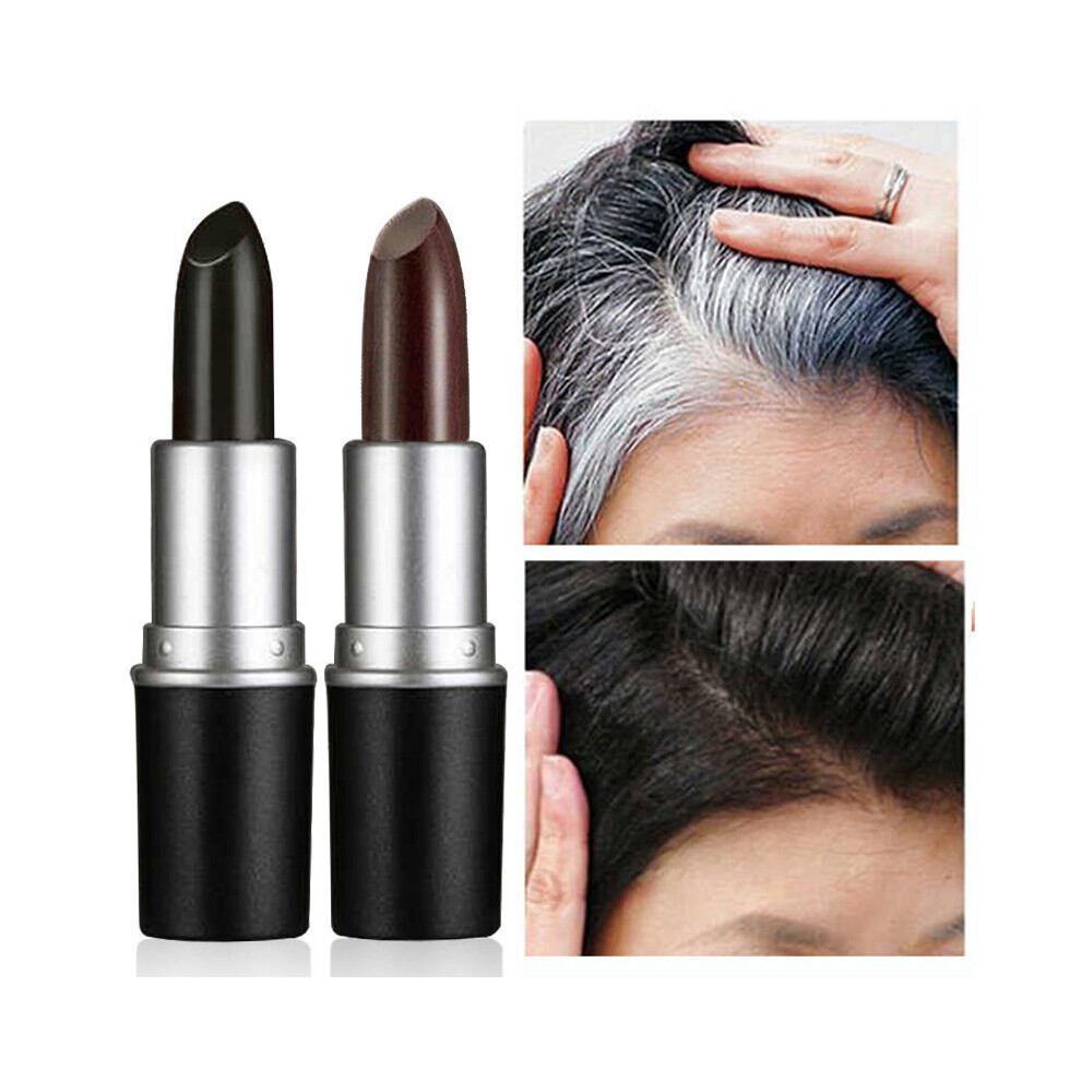 Wejoy White,Cream One-Time Hair Dye Instant Gray Root Coverage Hair Color Modify Cream Stick Temporary Cover Up White Hair Colour Dye