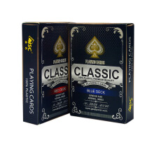 Poker Cards Waterproof Texas Hold'em Playing Cards Plastic Black Jack Game Card Poker Game Board Game Card 100% PVC Dropship 1Pc