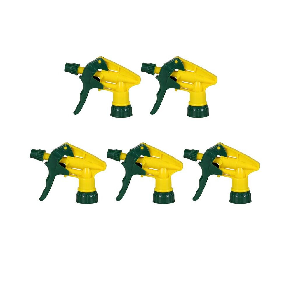 5 Pcs Heavy Duty Industrial Chemical Resistant Trigger Sprayer Low-Fatigue For Gardening Car Detailing Window Cleaning-image-OPC-PBNKYBB-NEW