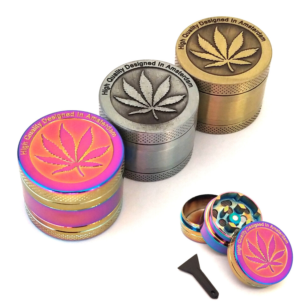 Wejoy 3/4-Layer Herb Tobacco Weed Grinder Smoking Accessories Manual Hand Grass Spice Herb Grinder Miller Crusher Machine Box Gift