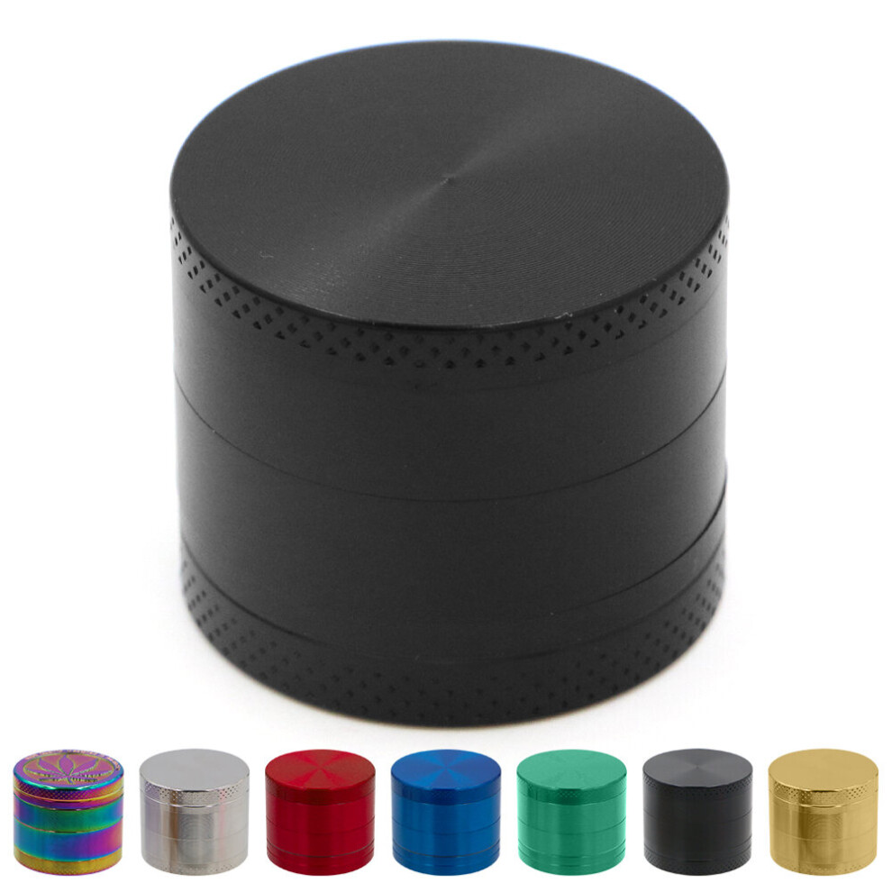 Wejoy 40/55Mm 4-Layer Aluminum Weed Herbal Herb Tobacco Grinders Weed Grinders Smoking Pipe Weed Accessories Tobacco Pipes Pipas Fumar