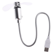 Office Outdoor Universal Flexible USB Fan Air Cooling Cooler For Laptop Desktop PC Computer USB Charger Powerbank